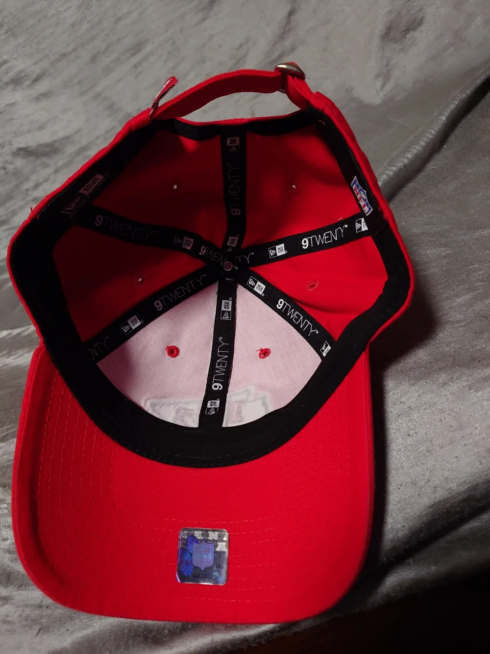 New Era Kansas City Chiefs Red Team Logo Baseball Cap